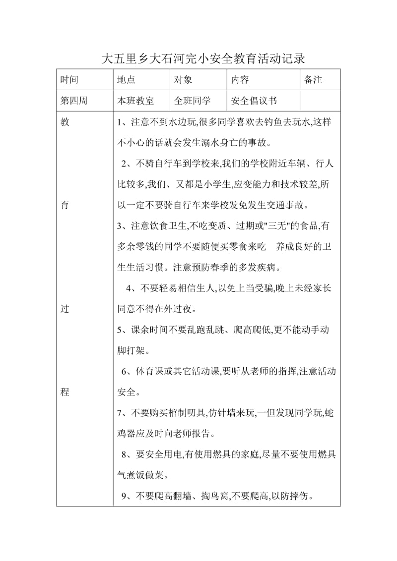 安全教育活动记录表.doc_第3页