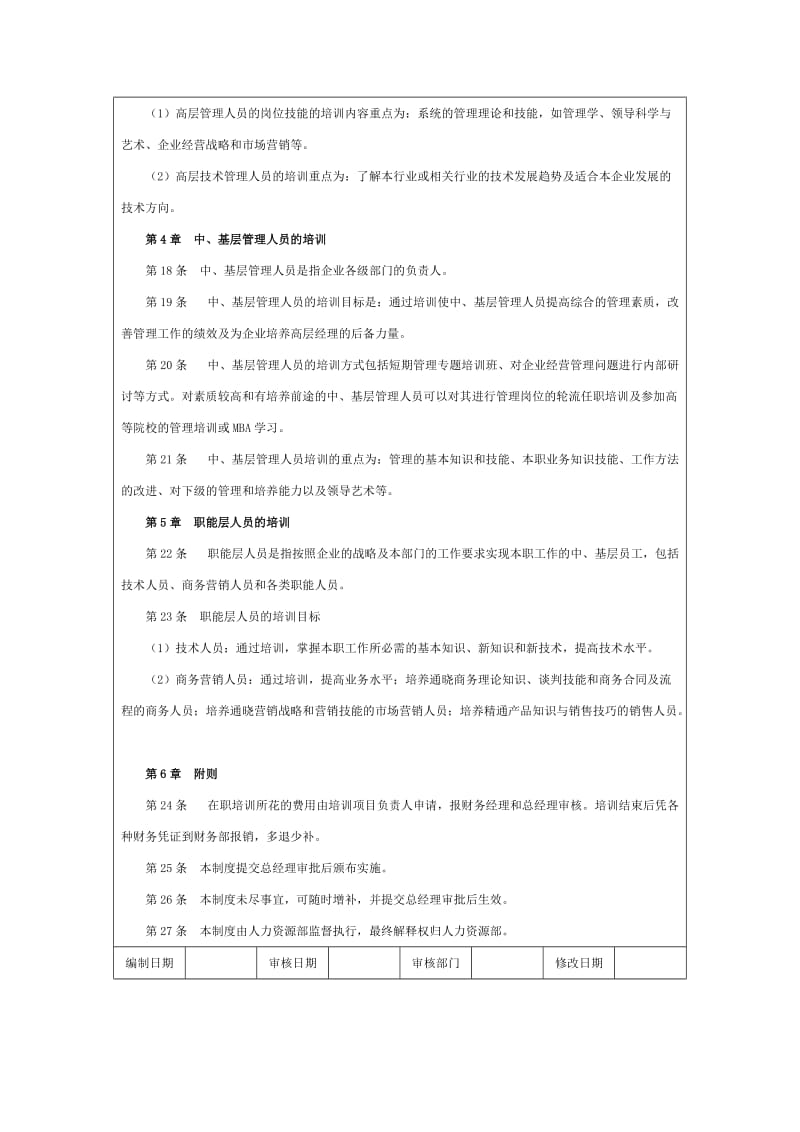 在职人员培训管理制度.doc_第3页