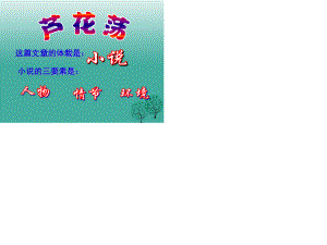 七年級(jí)語(yǔ)文下冊(cè) 第3單元 10_ 蘆花蕩課件 鄂教版.ppt