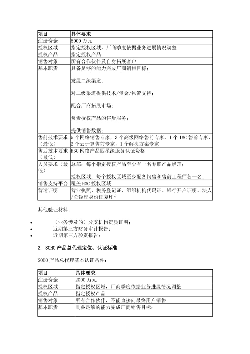 H3C渠道体系结构、定位与认证标准.doc_第2页