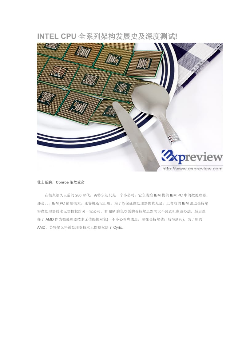 INTELCPU全系列架构发展史及深度测试.doc_第1页