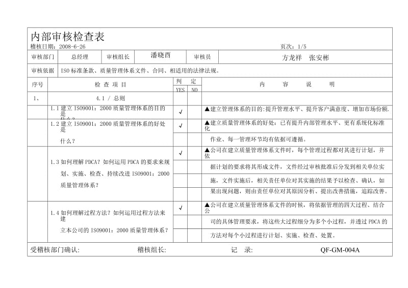 总经理审核检查表OK.doc_第1页