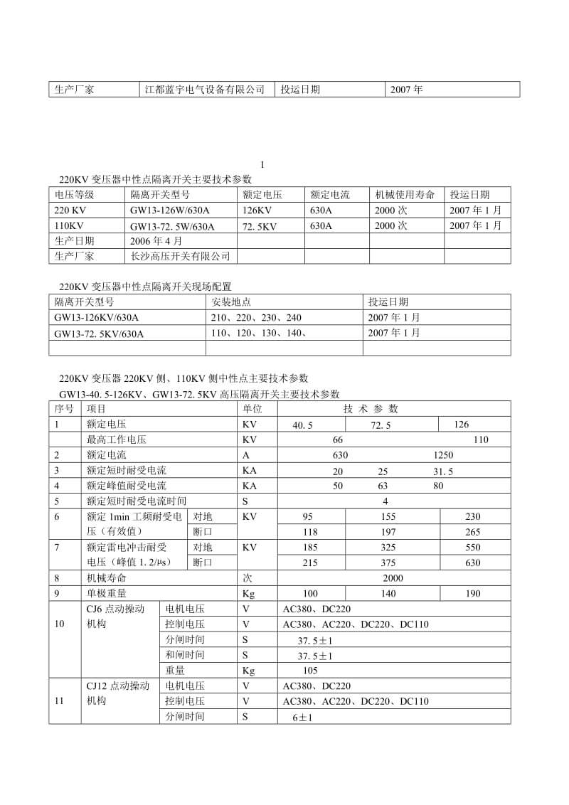 KV断路器主要技术规范.doc_第2页