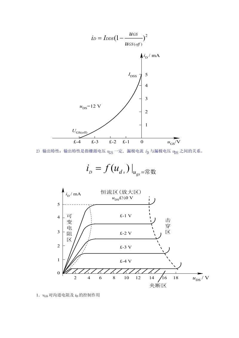 场效应管(FET)的工作原理总结.doc_第2页