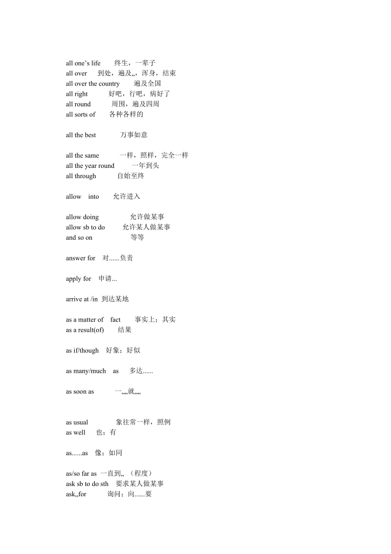 高中英语短语大全.doc_第3页