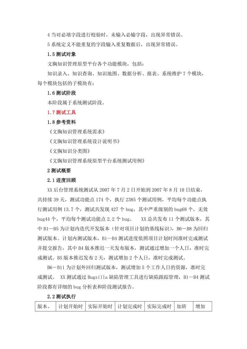 知识管理系统测试总结报告.doc_第2页