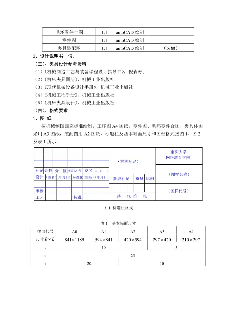 钻床主轴套筒零件的工艺规程设计和滚齿用夹具设计任务书.doc_第3页