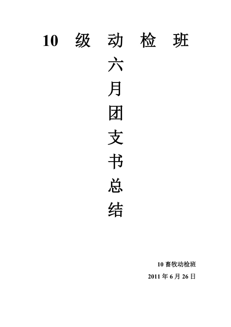 《团支书总结》word版.doc_第1页