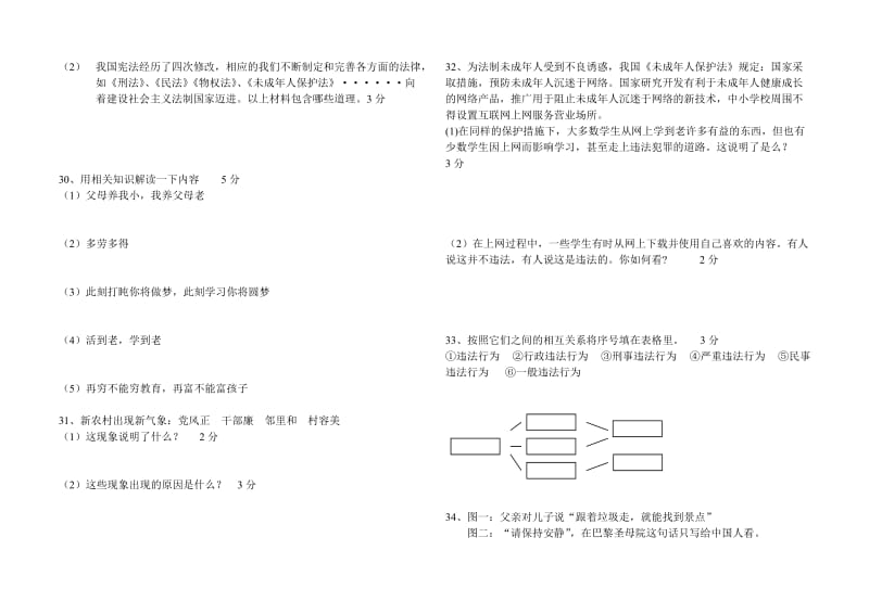 2011年九年级政治试题.doc_第3页