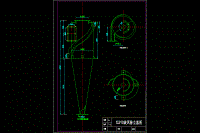 潔XLP旋風(fēng)除塵器圖CAD圖紙
