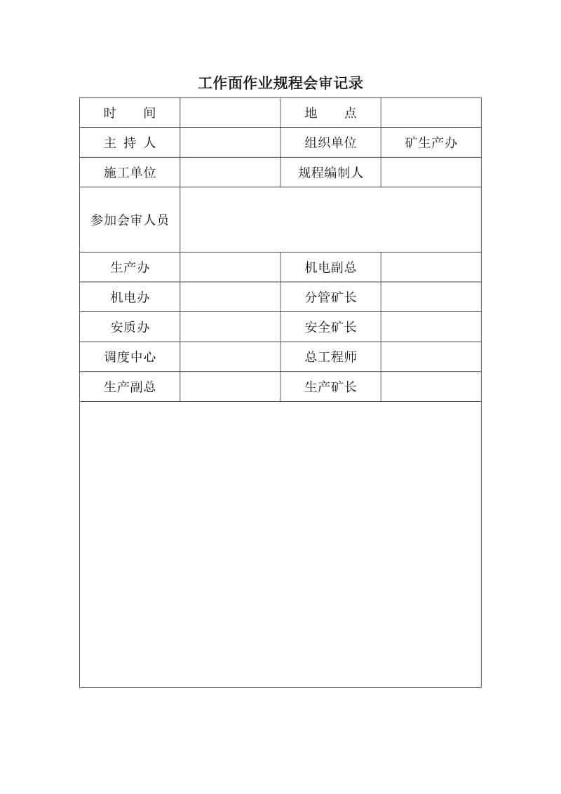 煤矿作业规程-工作面作业规程编制规范.doc_第3页