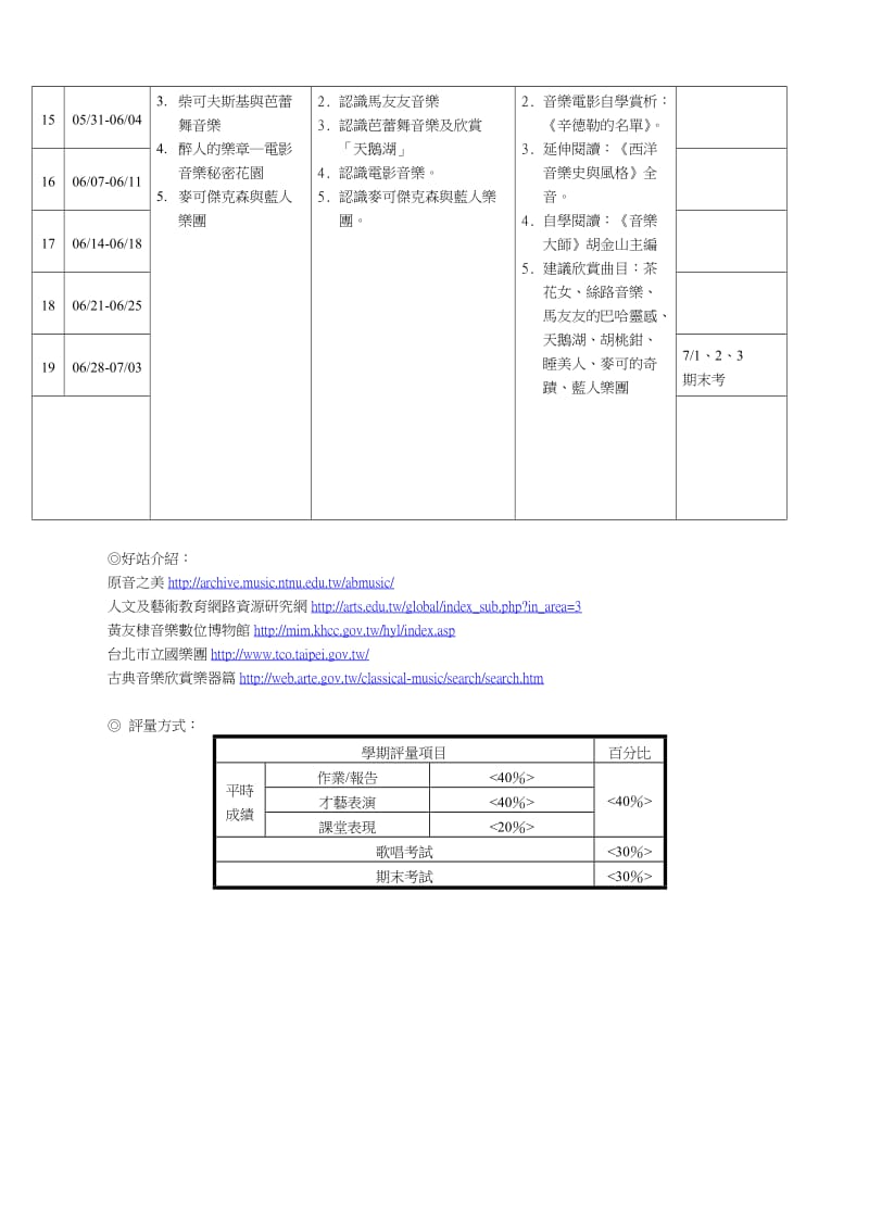 明道中学99年度第二学期音乐课程纲要(Cou.doc_第2页