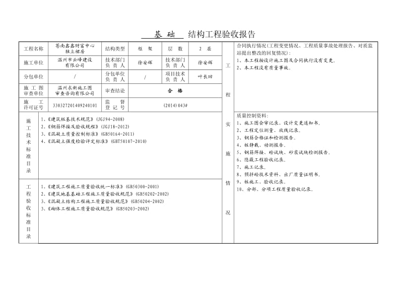 结构工地进程验收报告(中间工地进程验收).doc_第3页