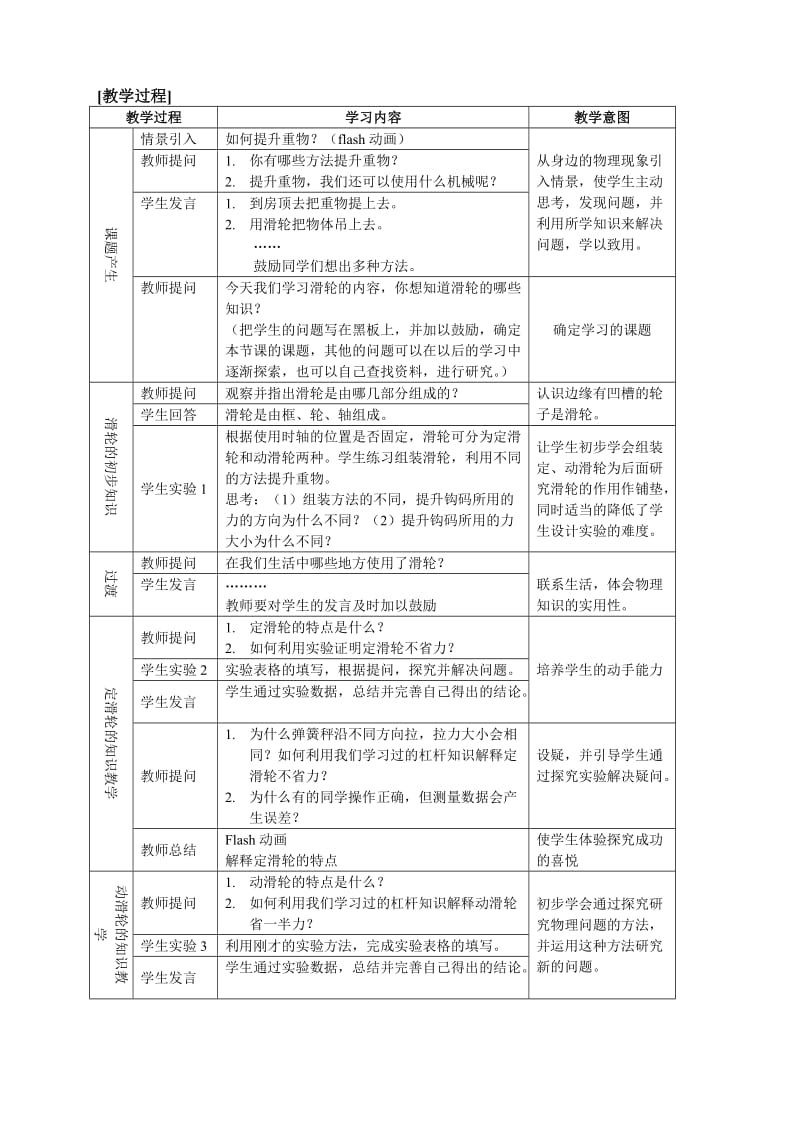 初三物理滑轮教案.doc_第2页