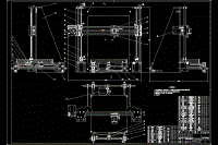 3D打印機結構設計【全套設計含CAD圖紙、說明書、三維模型圖紙】