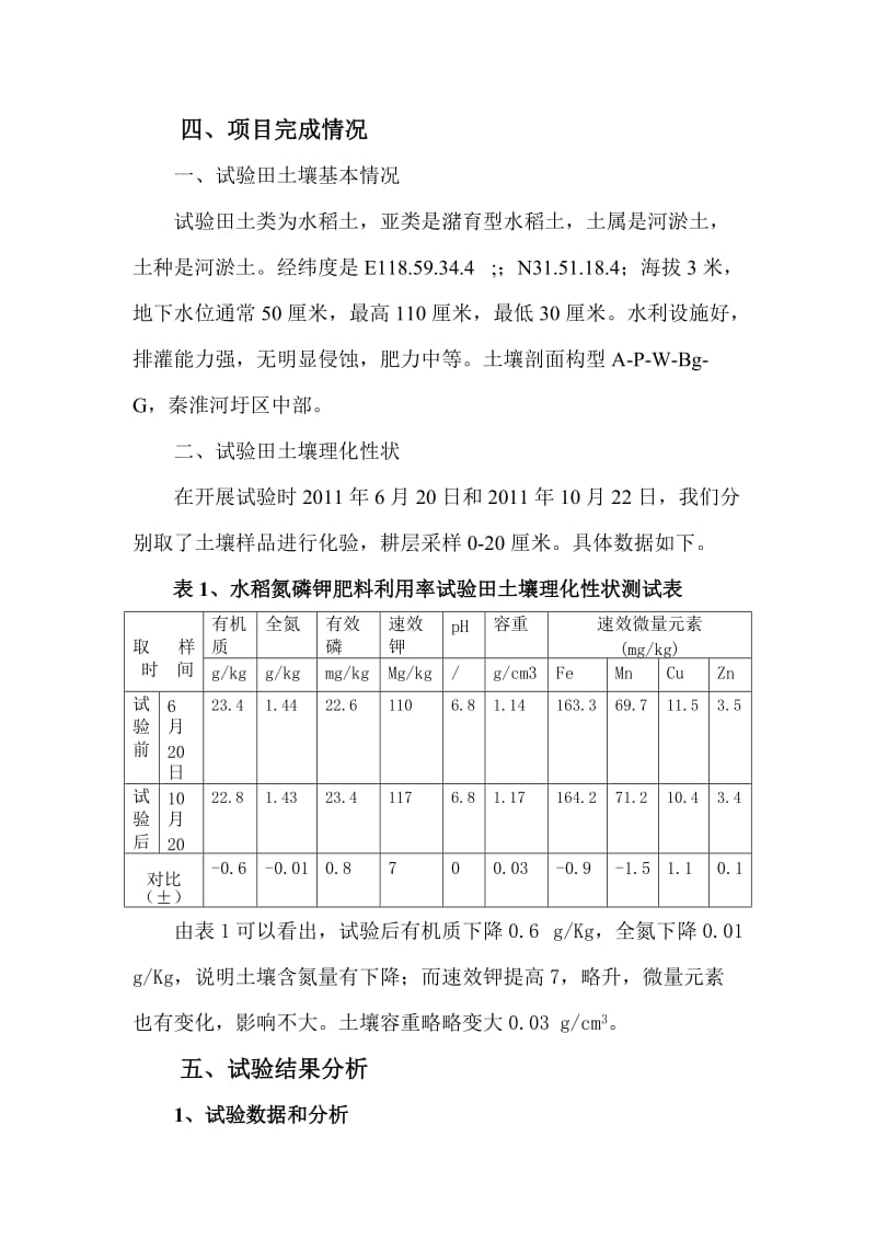 江宁区水稻氮磷钾肥料利用率试验总结.doc_第3页