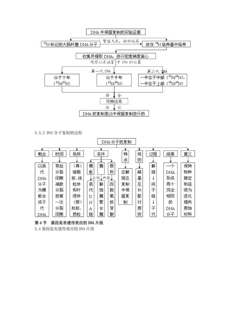 高中生物必修2第3章基因的本质概念图汇编.doc_第3页