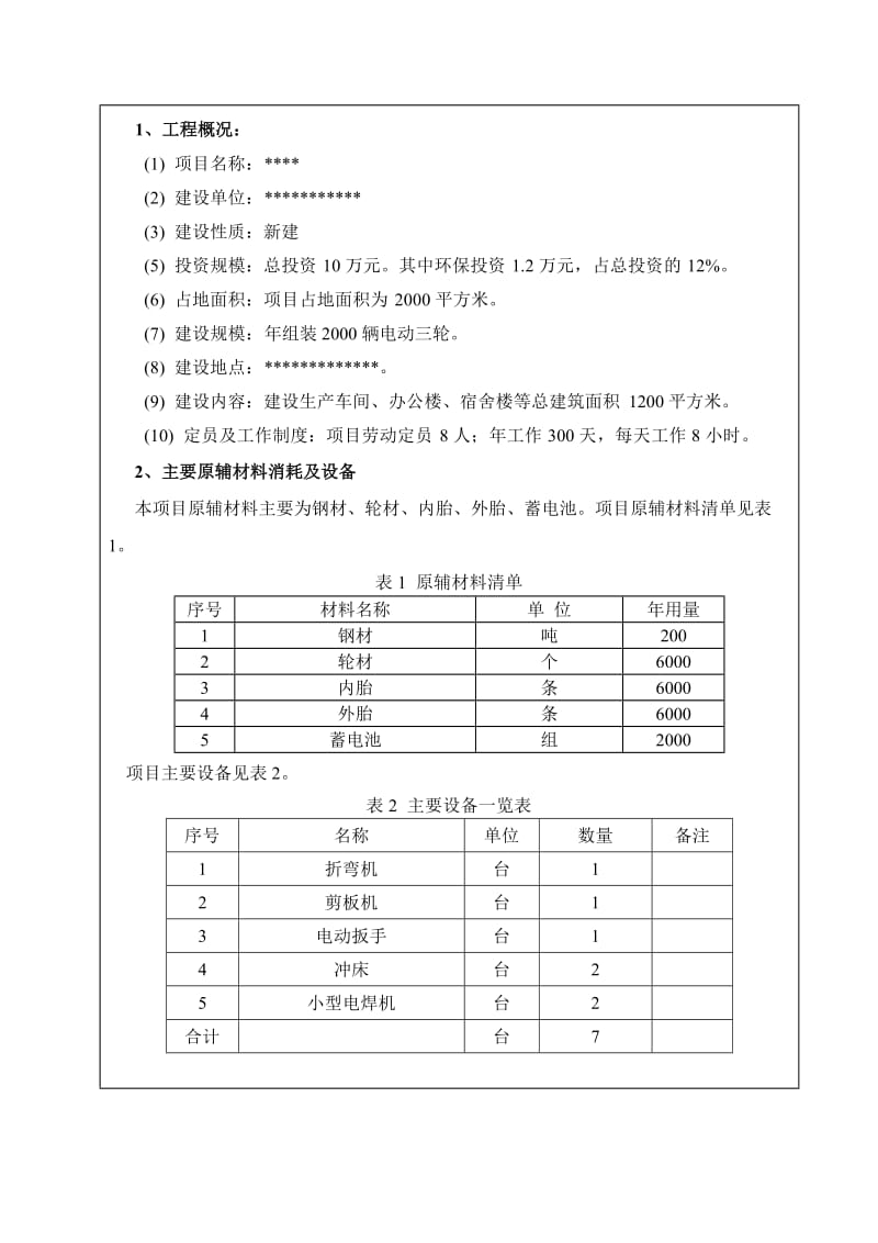 电动三轮车环评报告.doc_第2页