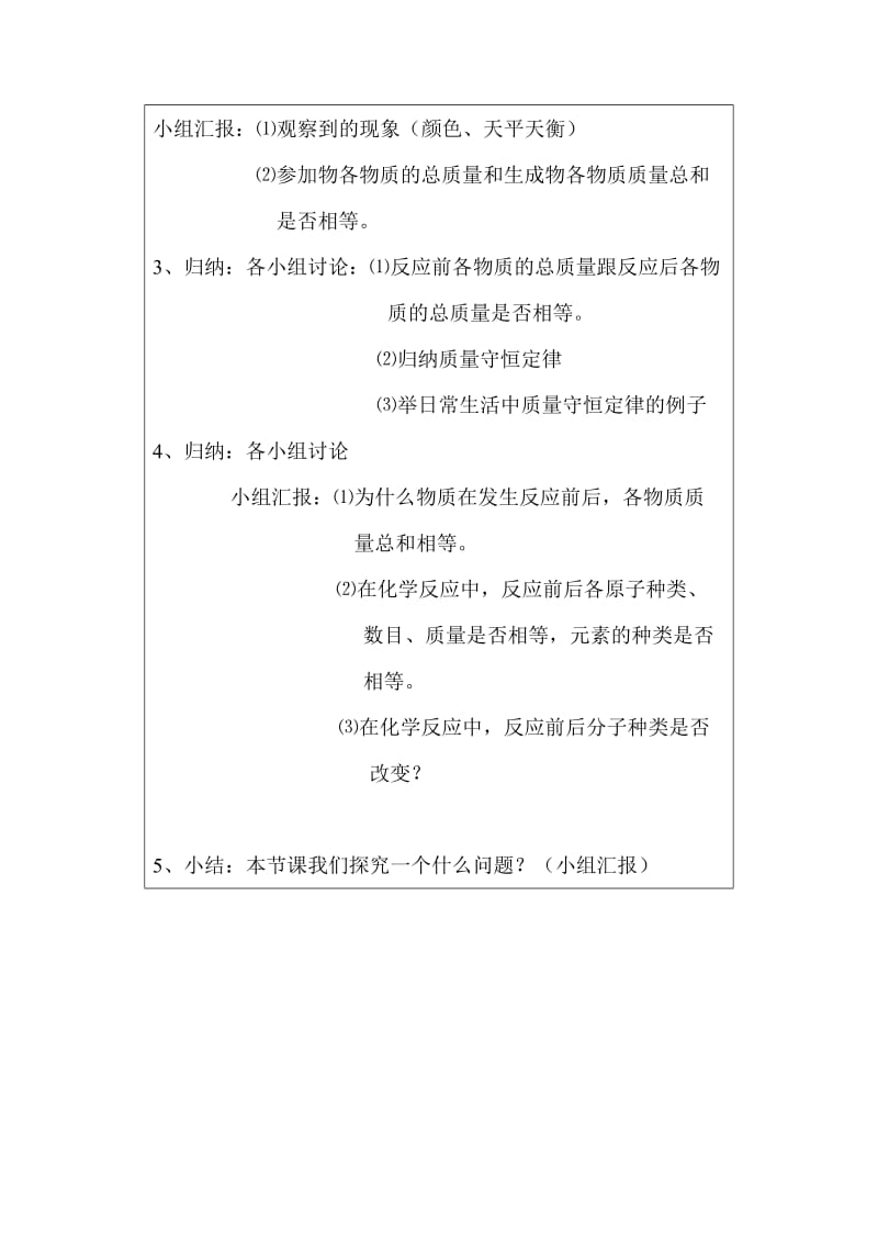 《质量守恒定律》中学化学教学设计教案.doc_第2页