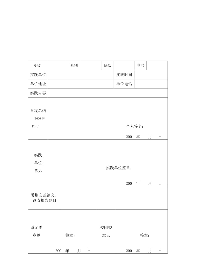 大学生暑期社会实践报告表格加范文.doc_第2页