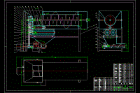 小型葡萄除梗破碎機(jī)CAD圖紙