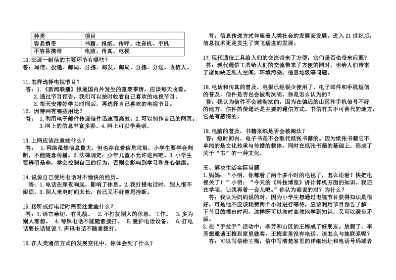 辽海版四年级品生品社复习题.doc_第3页