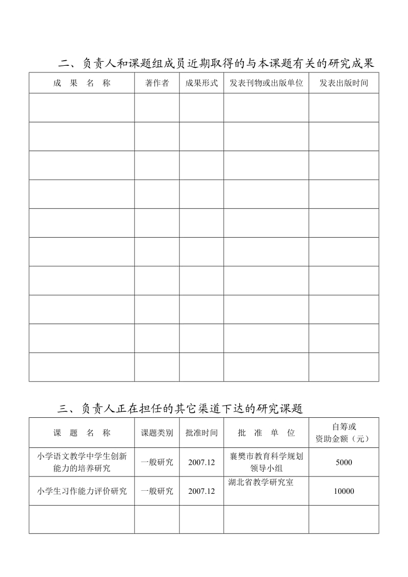 小学语文教学中小组合作学习的研究课题研究申报表.doc_第3页