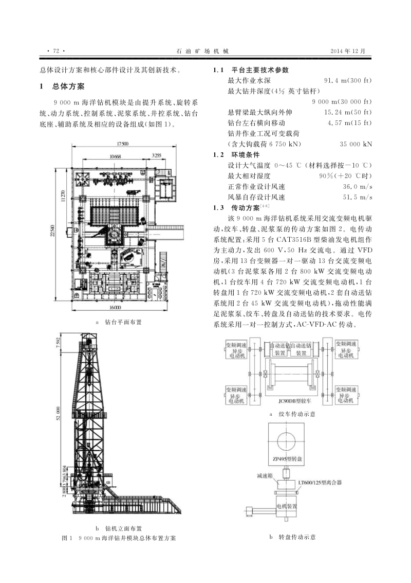 9000m海洋钻井模块方案分析_第2页