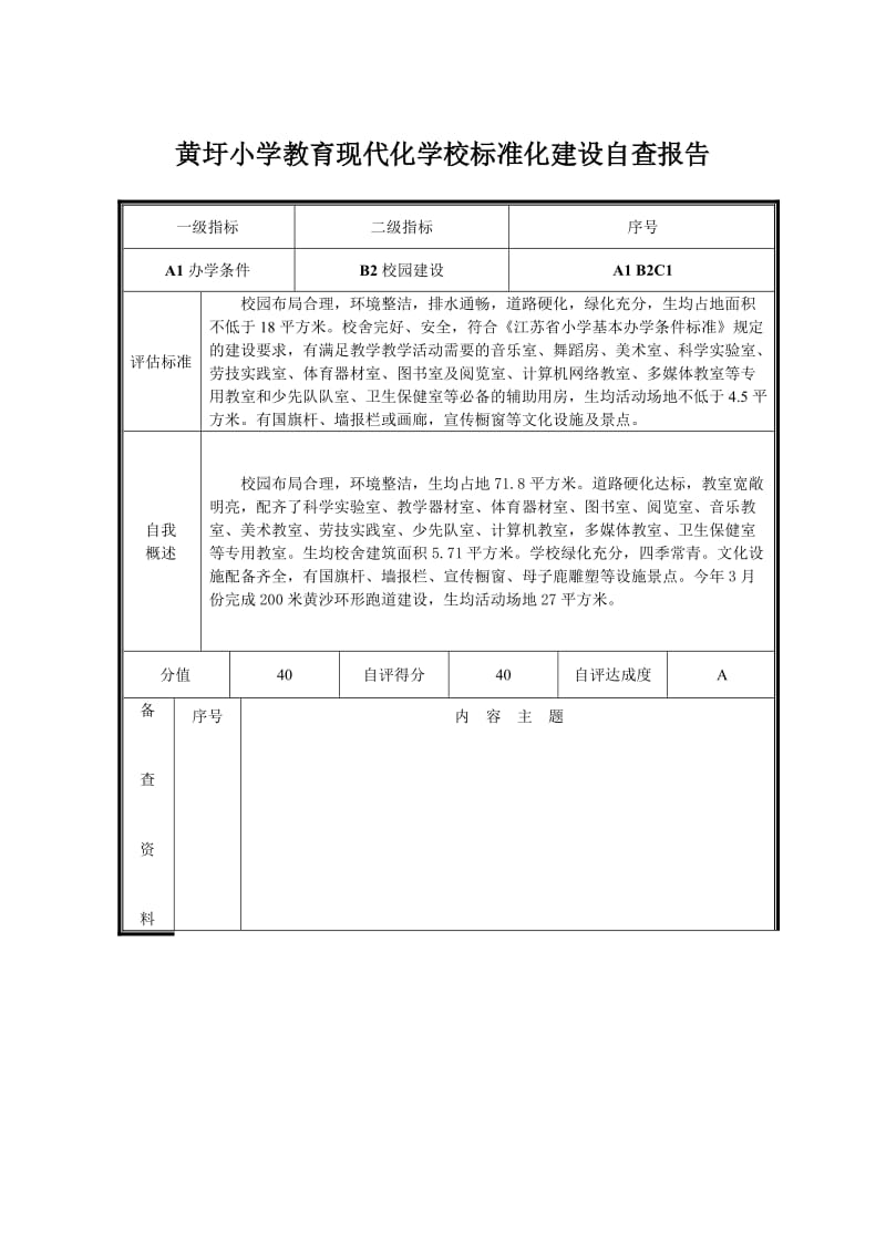 小学教育现代化学校标准化建设自查报告.doc_第2页