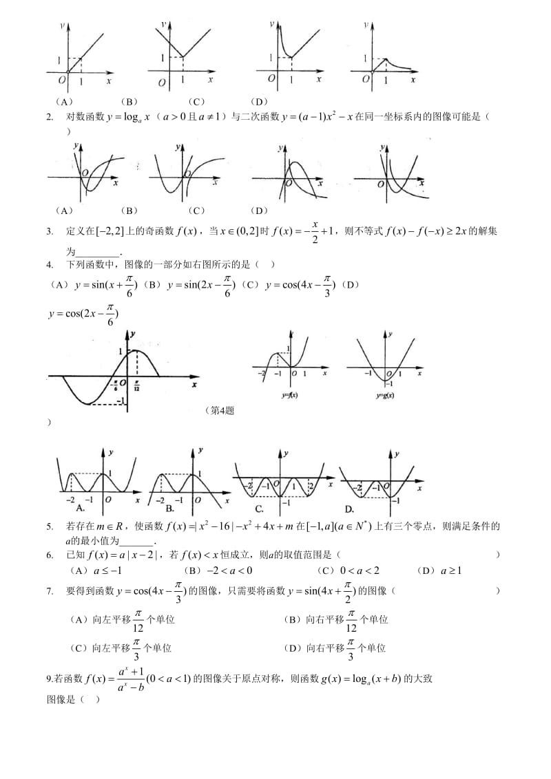 高考一轮复习专题函数图像.doc_第3页