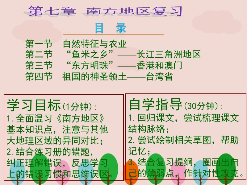 人教版八年级地理下册《南方地区》ppt复习课件.ppt_第1页