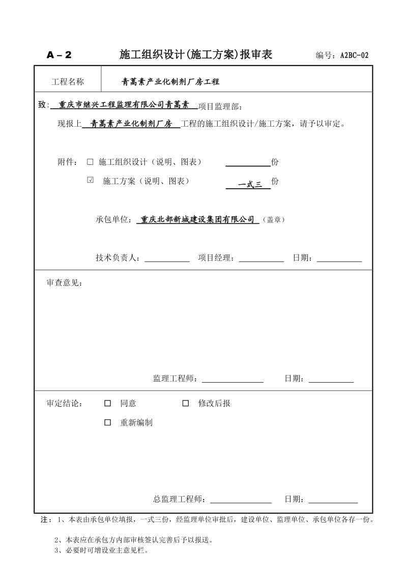 青蒿素产业化制剂厂房工程安全文明施工方案(合订本)_第1页