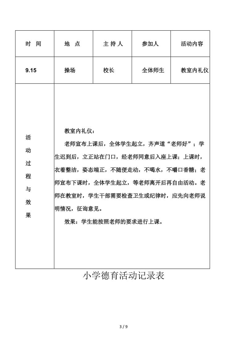 小学德育活动记录.doc_第3页