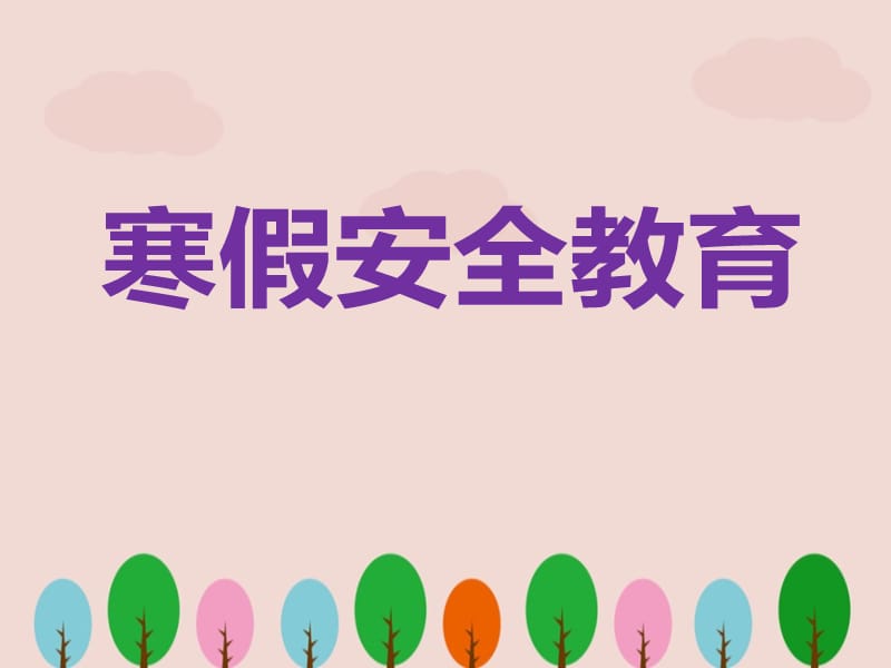 寒假安全教育.ppt_第1页