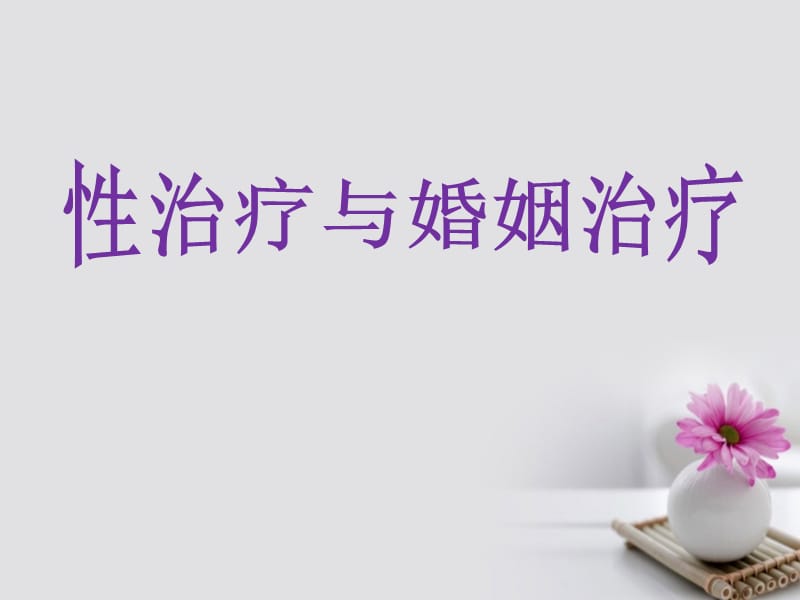 《性治疗与婚姻治疗》课件ppt.ppt_第1页