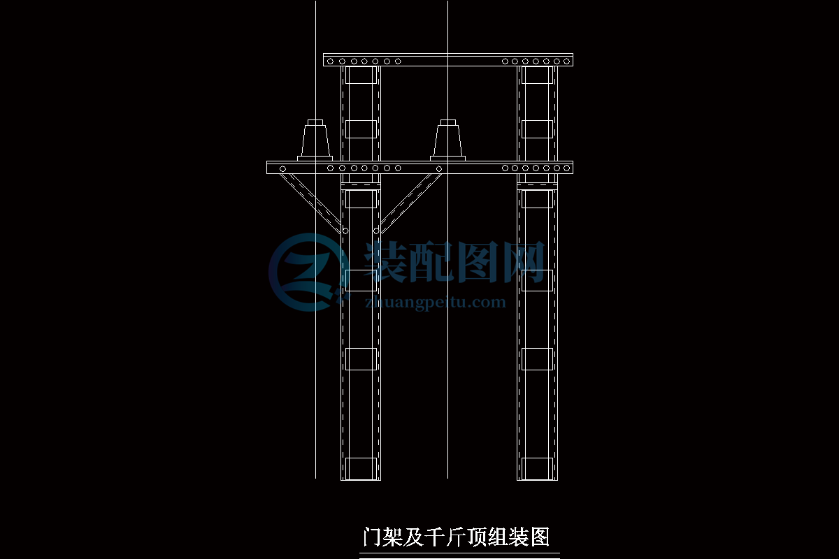 【施工組織】門架組裝圖