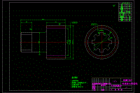 行星齿轮减速器的设计【6张CAD图纸及说明书全套】【YC系列】