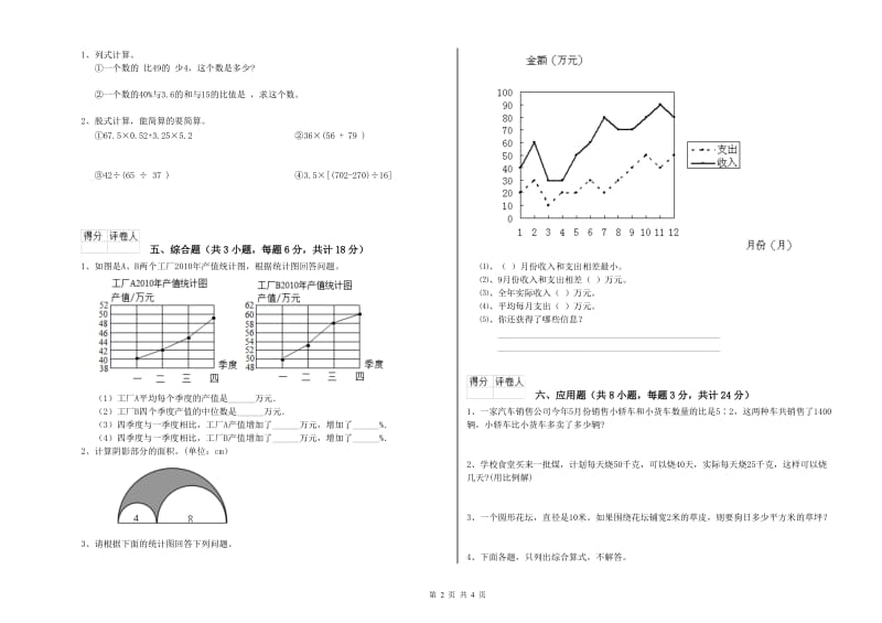 辽宁省2020年小升初数学能力提升试卷B卷 附答案.doc_第2页