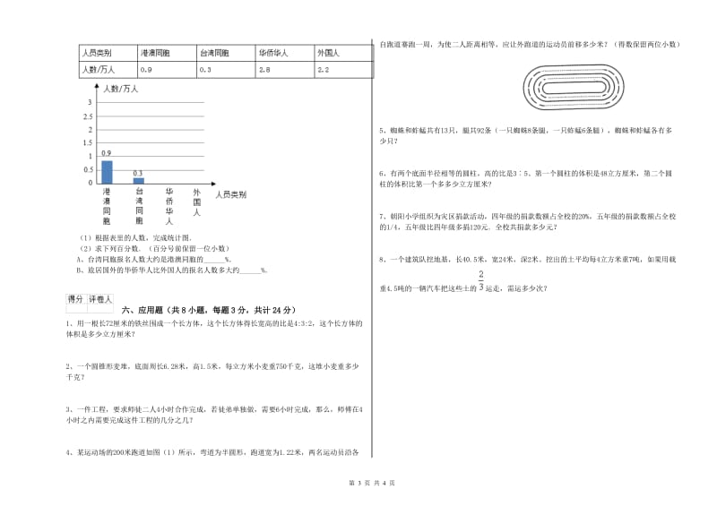 辽宁省2020年小升初数学每日一练试题C卷 附答案.doc_第3页