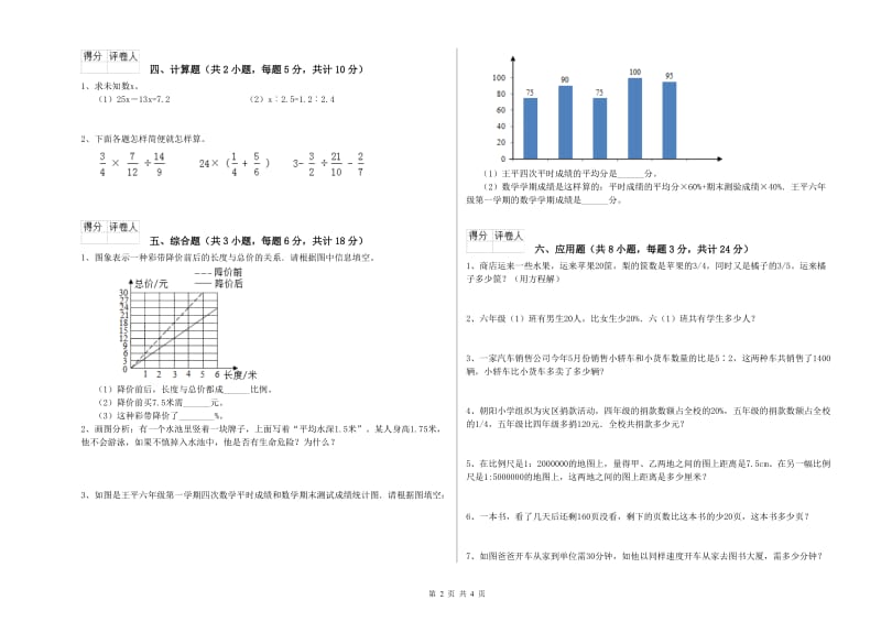 辽宁省2020年小升初数学每周一练试题B卷 附答案.doc_第2页