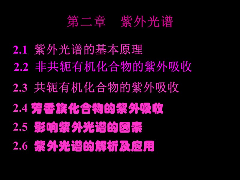 《紫外光谱讲解》PPT课件.ppt_第1页