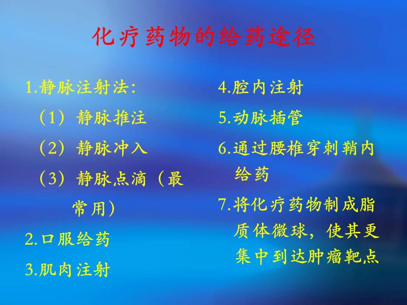 化疗药物给药途径.ppt_第2页