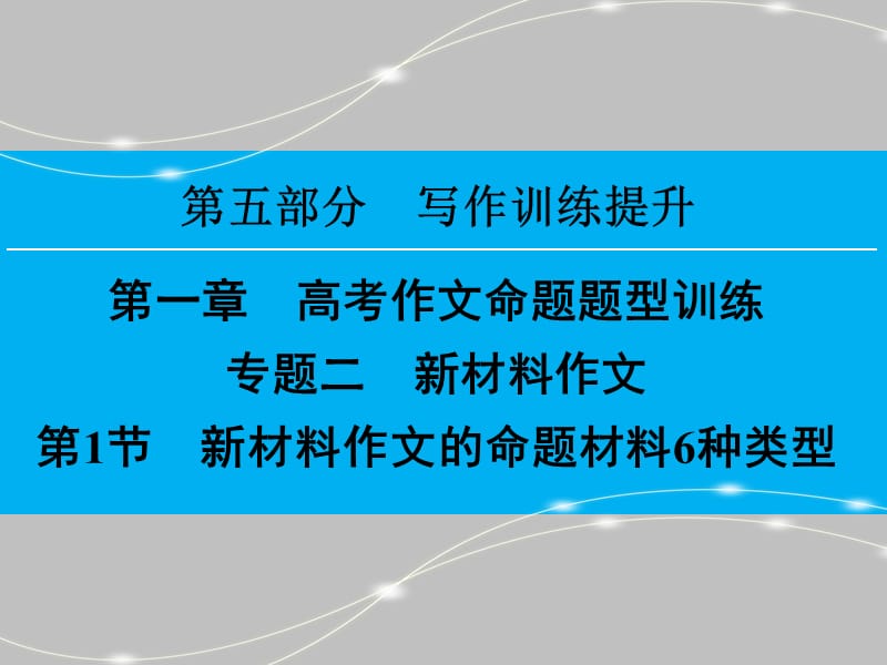 新材料作文的命题材料6种类型.ppt_第1页