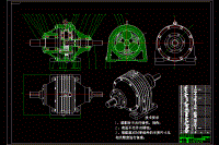 基于Solidwork的行星齒輪的三維建模與運(yùn)動仿真-行星齒輪減速器【11張CAD高清圖紙和文檔】【YC系列】