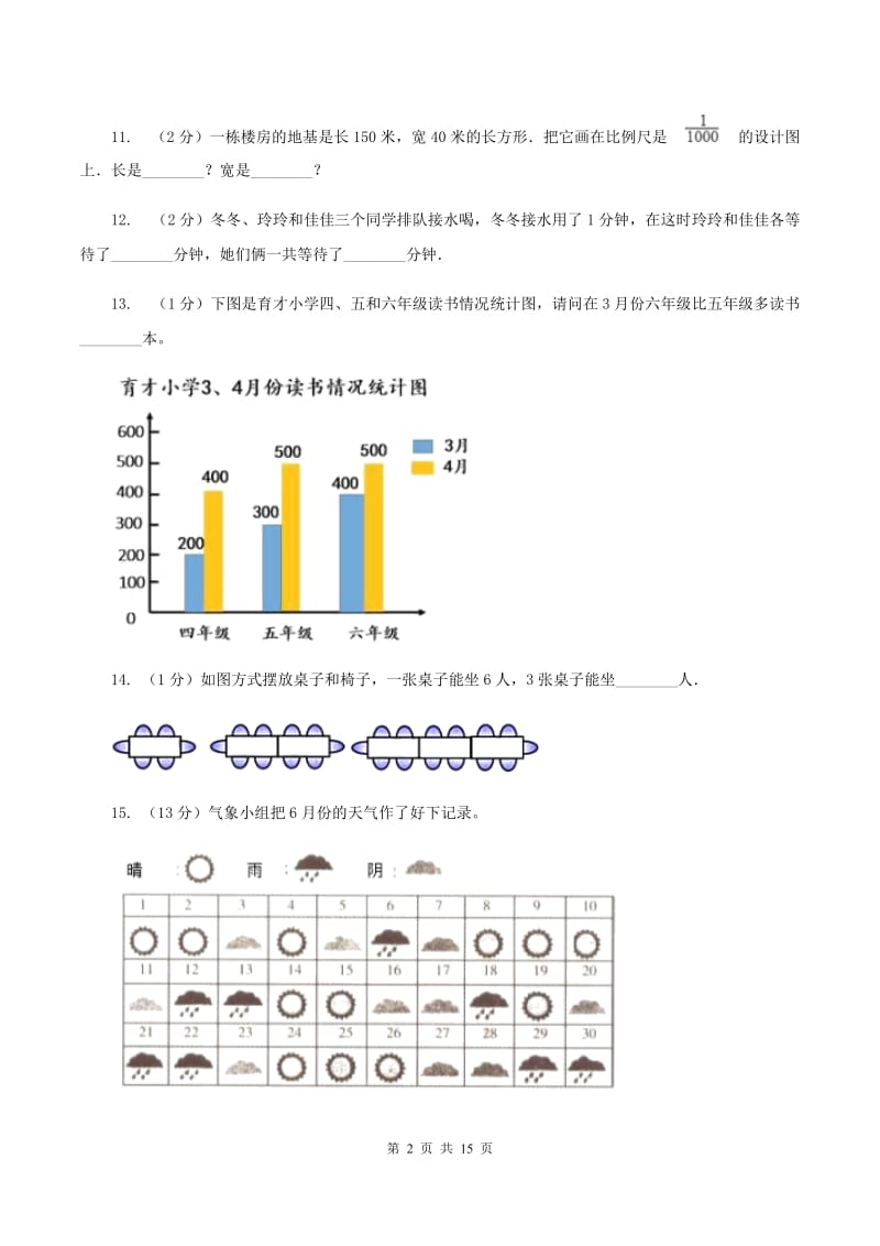 浙教版2020年毕业数学试卷D卷.doc_第2页