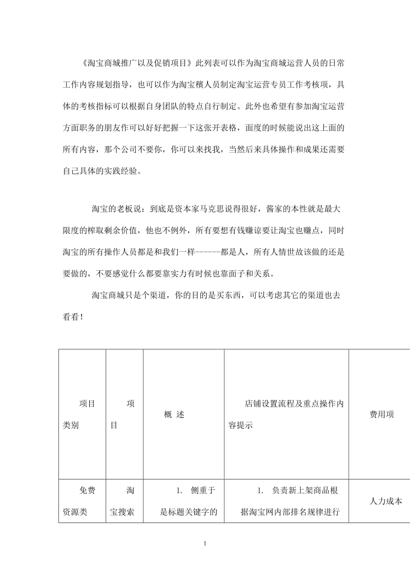 淘宝运营策划方案_第1页