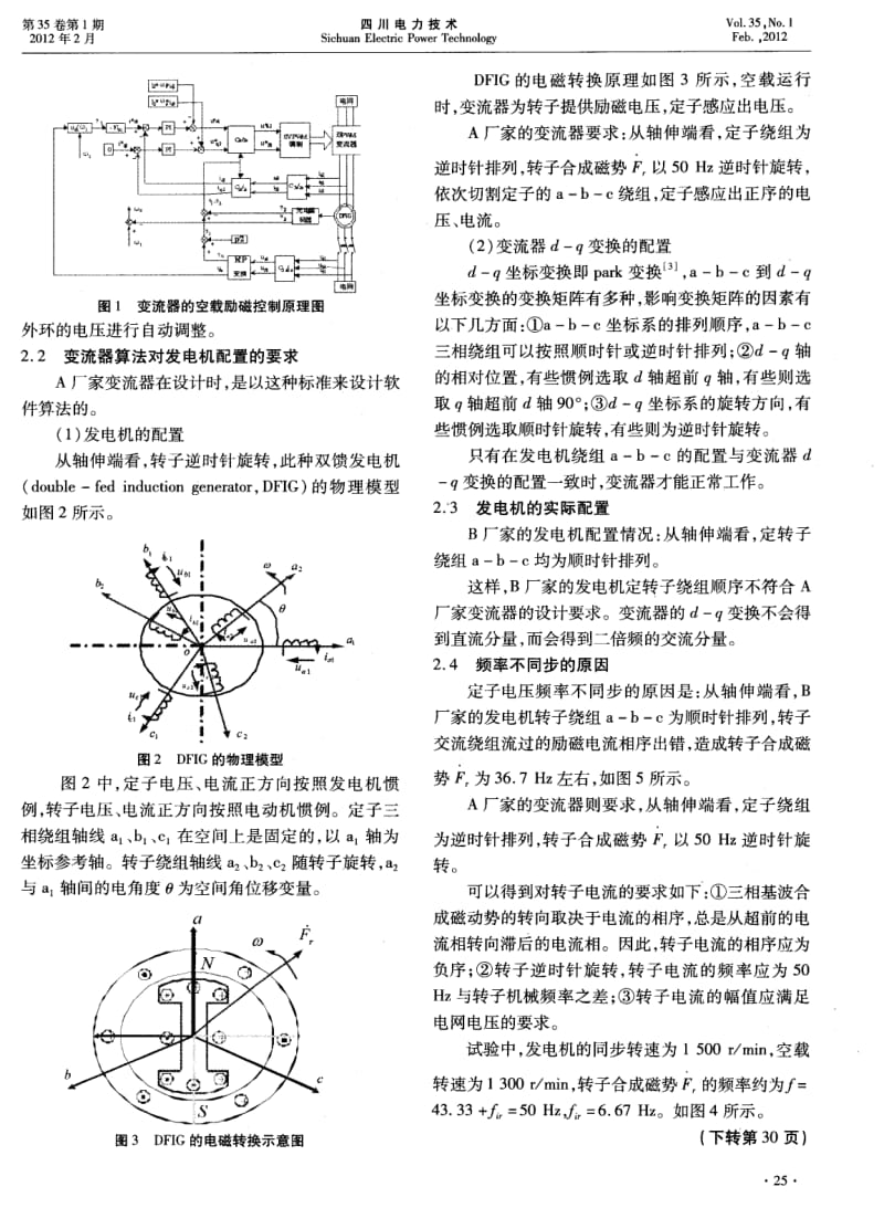 一例双馈发电机的并网故障分析.pdf_第2页