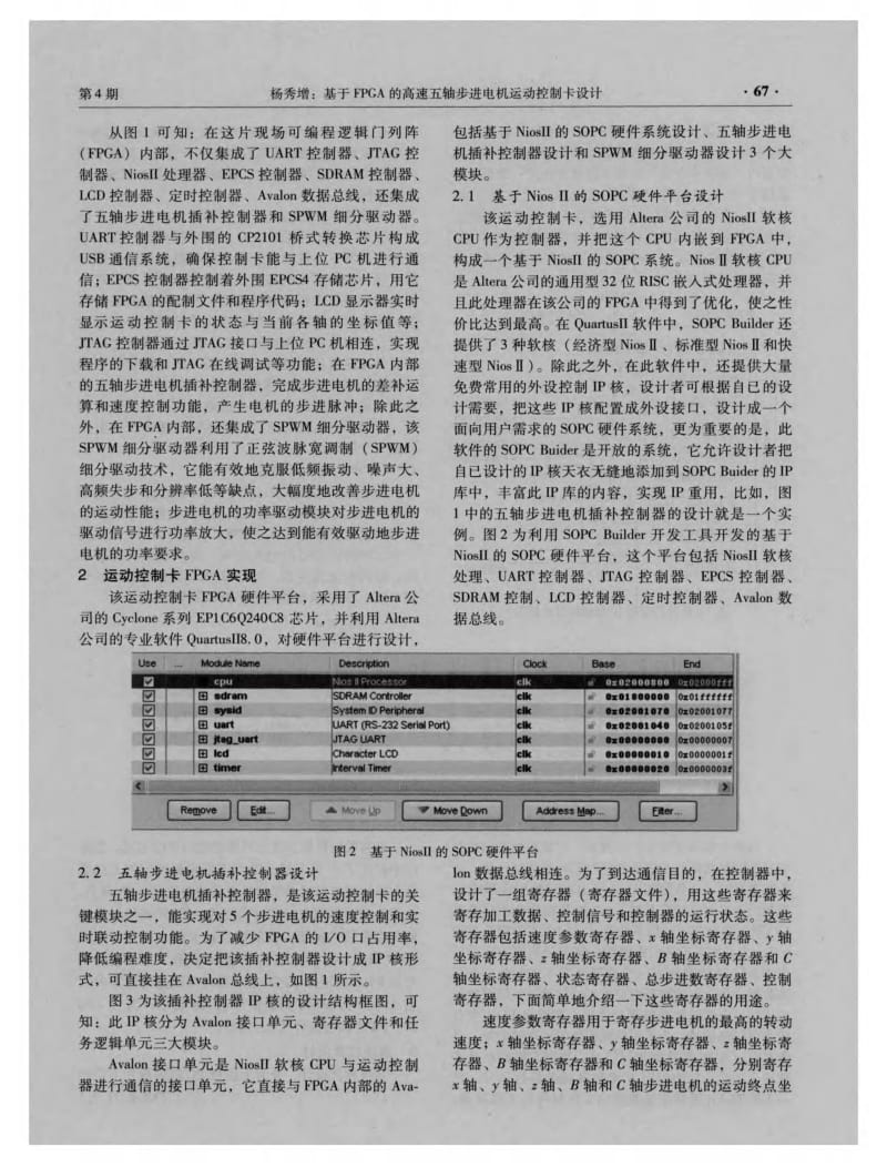 基于FPGA的高速五轴步进电机运动控制卡设计.pdf_第2页