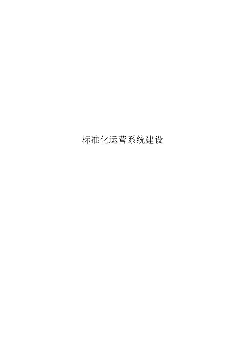 标准化运营系统建设.docx_第1页