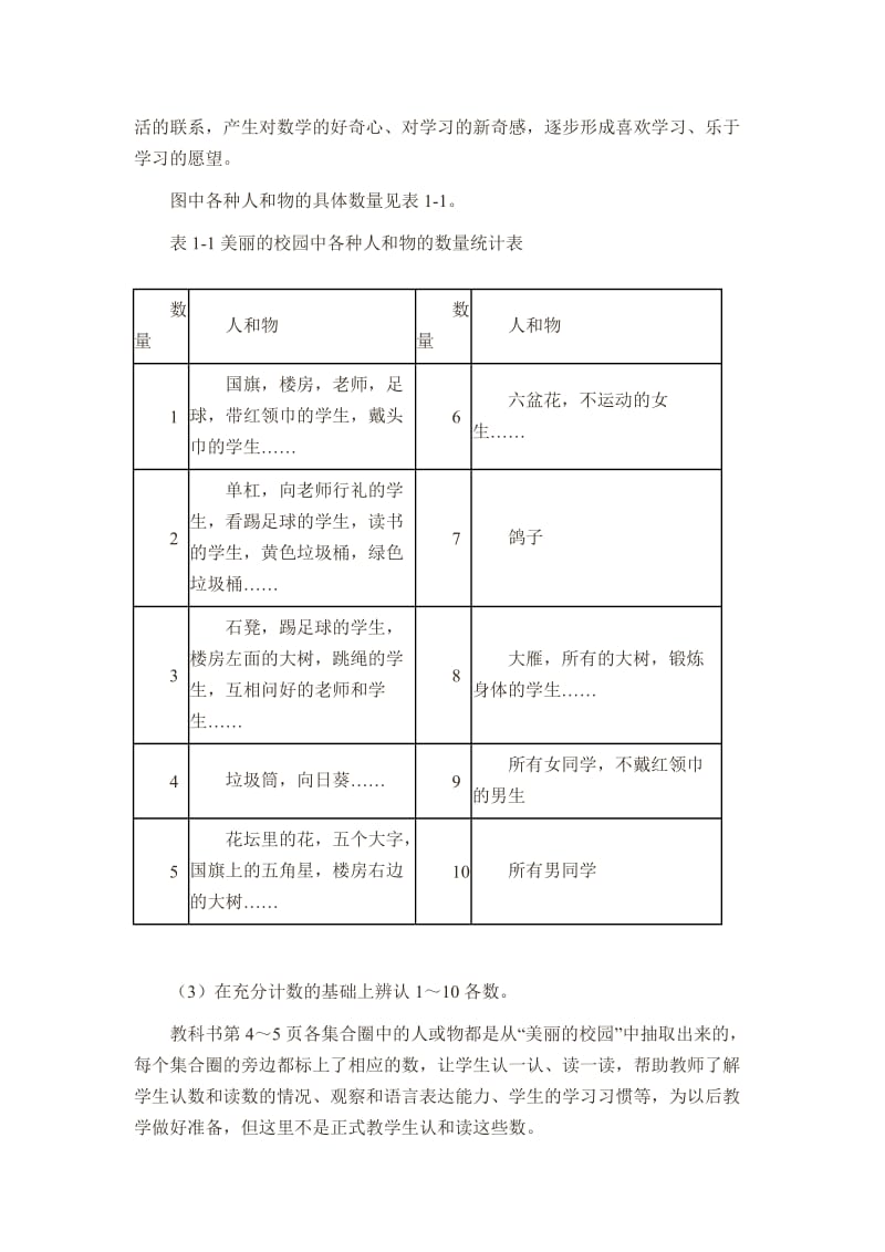 人教版一年级上册《第一单元准备课》教材说明和教学建议.doc_第2页